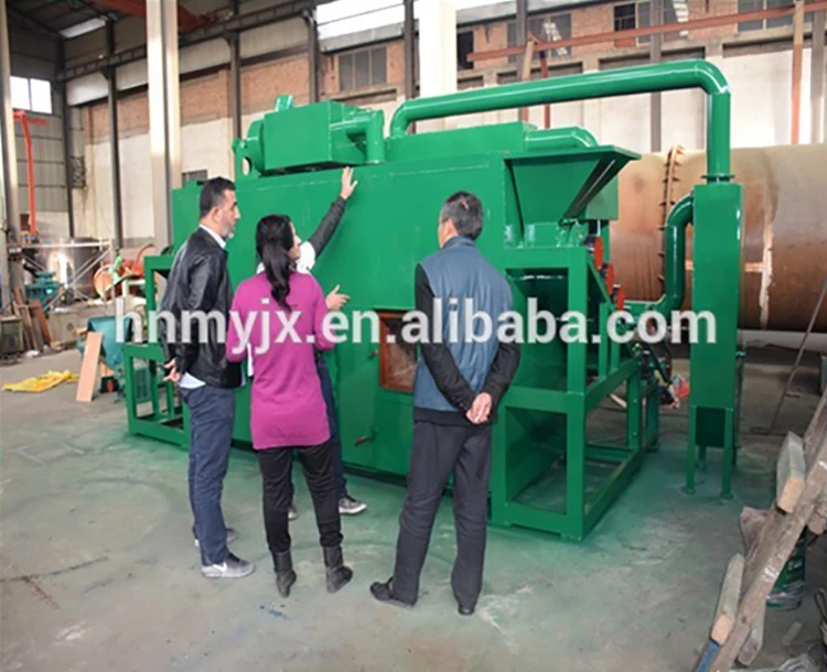 Совершенно новая печь для карбонизации древесных чипов высокого качества