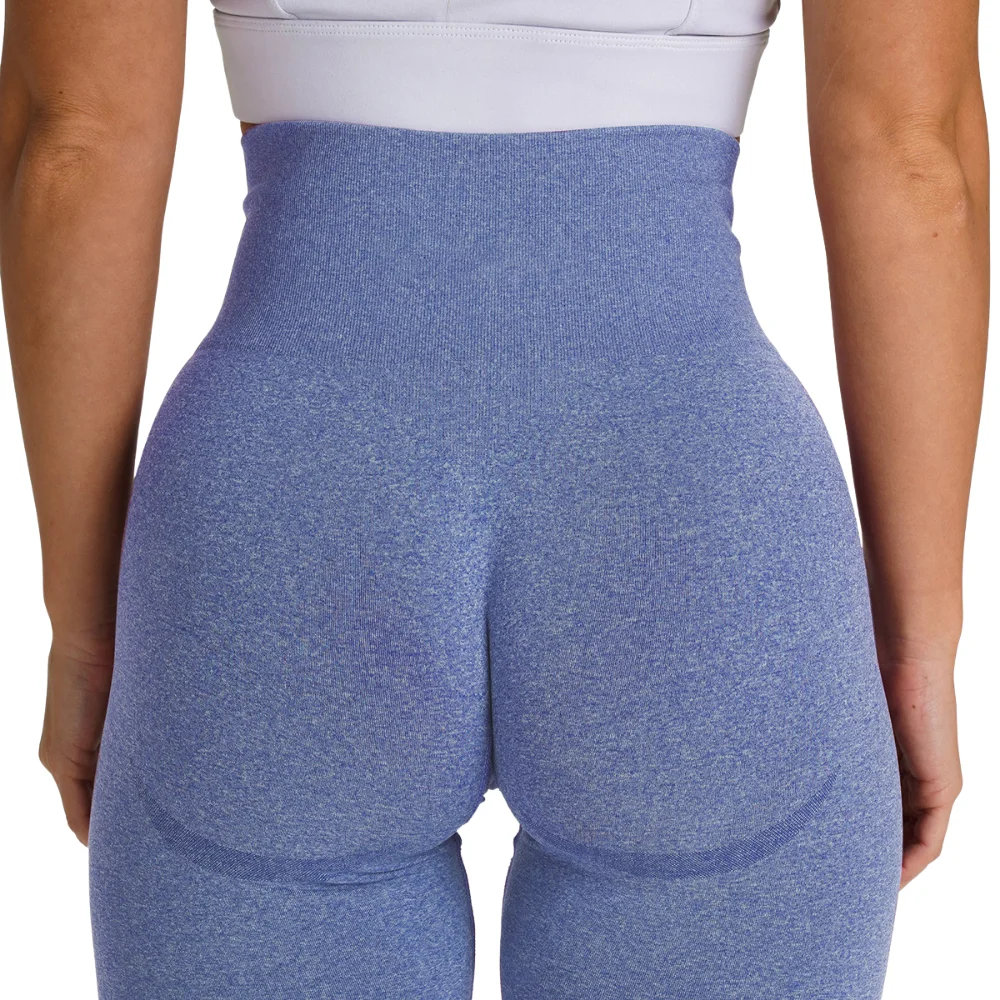 Women Outdoor Fitness Leggings Yoga Pants High Waist Elastic Compression Seamless Nvgtn Contour Leggings