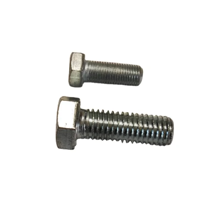 custom astm m4 m7 m9 m11 m15 m17 m58  grade 4.8 8.8 high tensile carbon coil steel heavy hex bolt and nuts