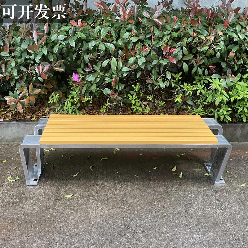 modern  style   Outdoor bench street furniture modern public outdoor seating