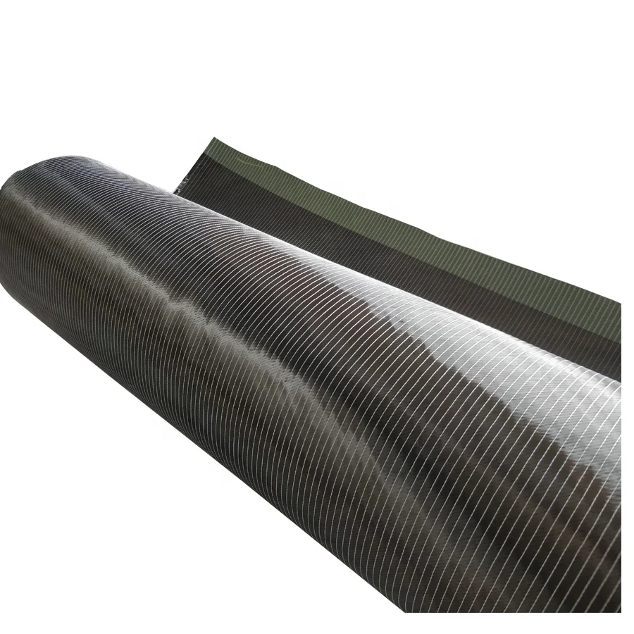 Hot Sale 1m Width and 12k Spread Tow Carbon Fiber Fabric Large Plaid Carbon Fibre Cloth