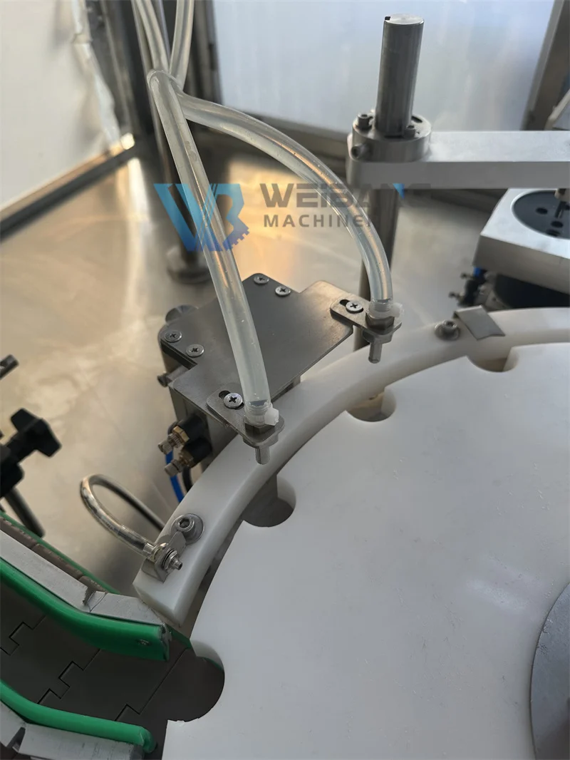 WB-Y2 Automatic 10-100ml Essential oil drop glass dropper nail polish car perfume Filling Machine