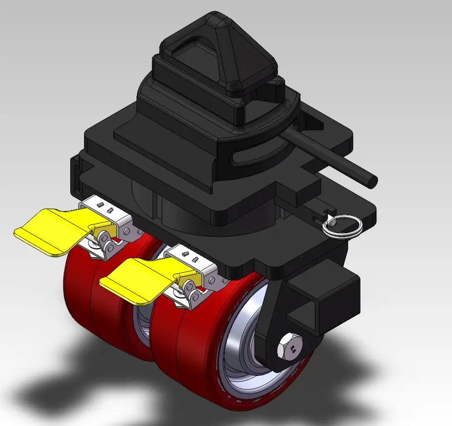 
3200kgs Container Caster 
