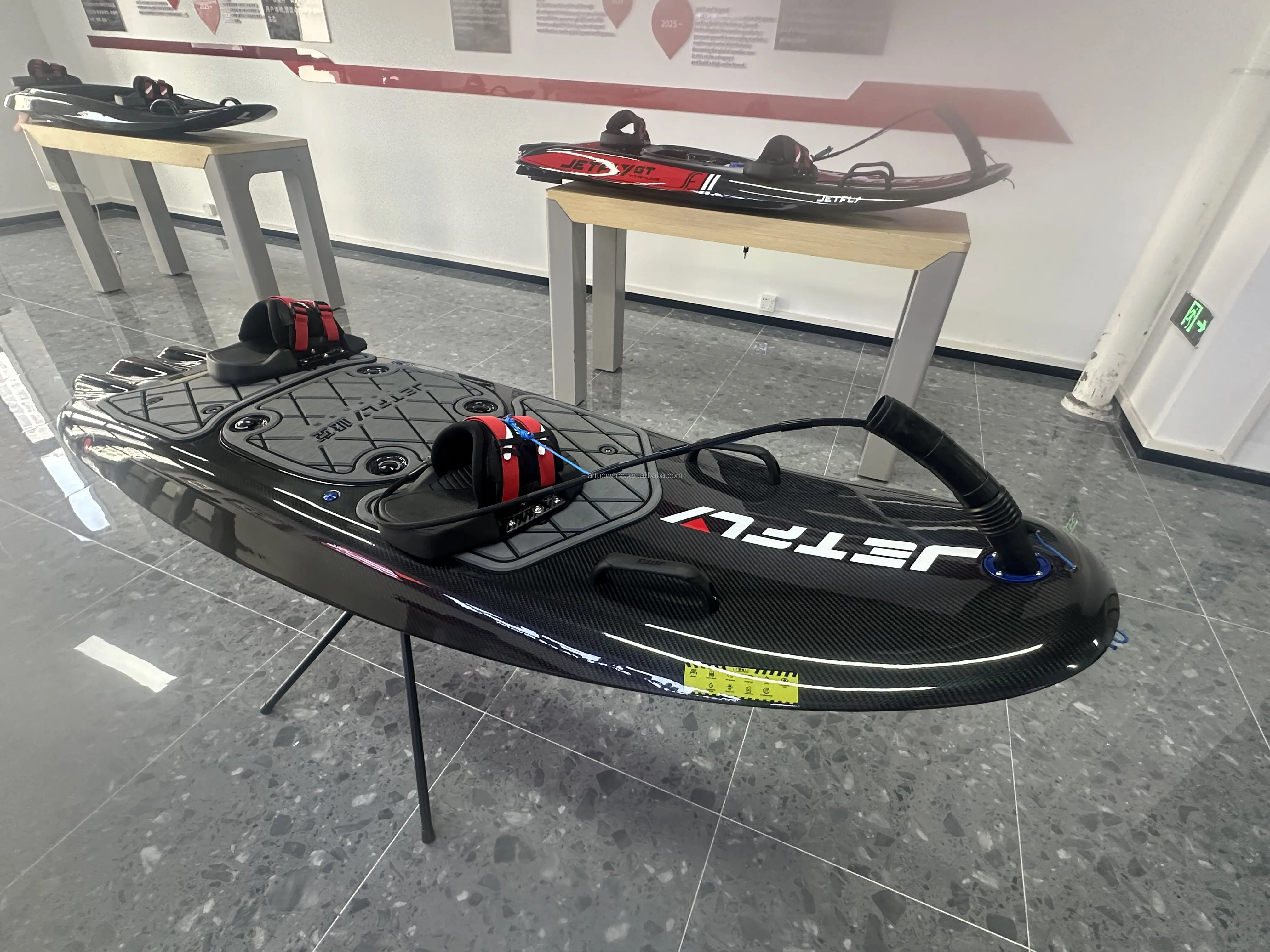 Водный скутер JetFly JF08 профессионального класса с бензиновым двигателем карбоновым корпусом электростартером и плавниками для
