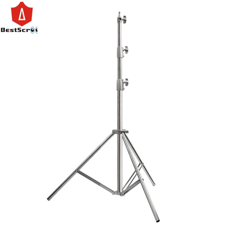 small 2.7M 4.5M 5M 6M stainless steel portable tripod telescopic mast tripod  playload 10kg