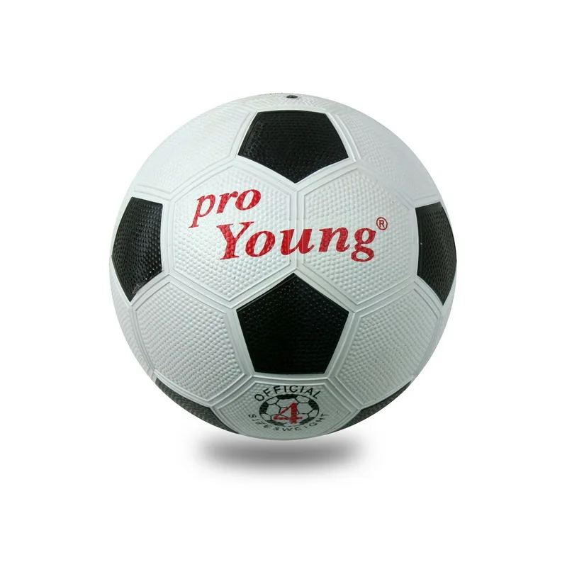 Рекламная печать логотипа на заказ резиновый спортивный футбольный мяч № 4