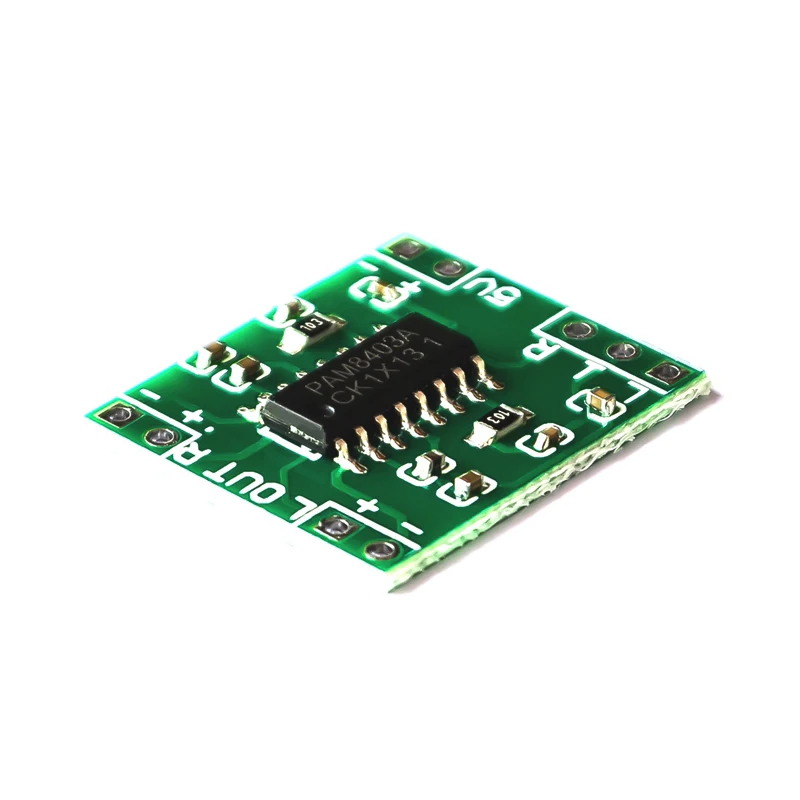 2x3W Dual Channel Mini Digital Power Amplifier Board PAM8403 for Class D Stereo Audio Amplifier Module 5V Power