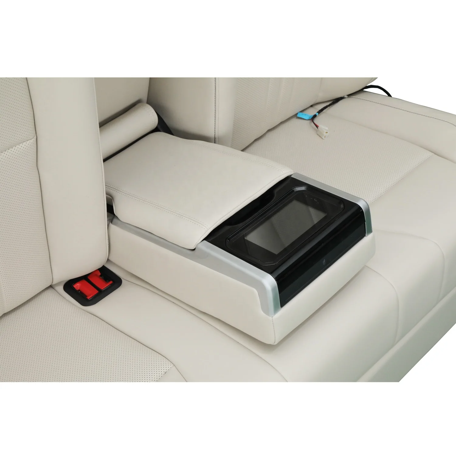 Luxury Electric motorized VIP  Leather auto back Seats flat sofa bed for MPV limousine van RV motor home camper van mini bus