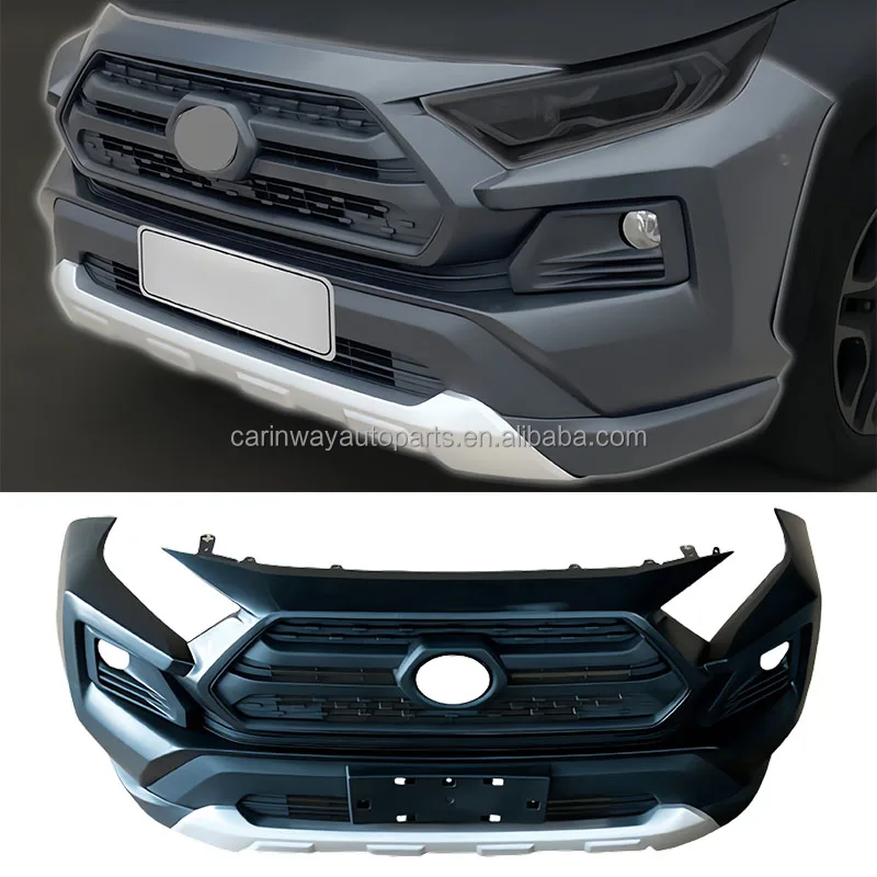 Обложка переднего бампера для подтяжки лица Решетка комплект кузова Toyota Rav4 аксессуары 2020