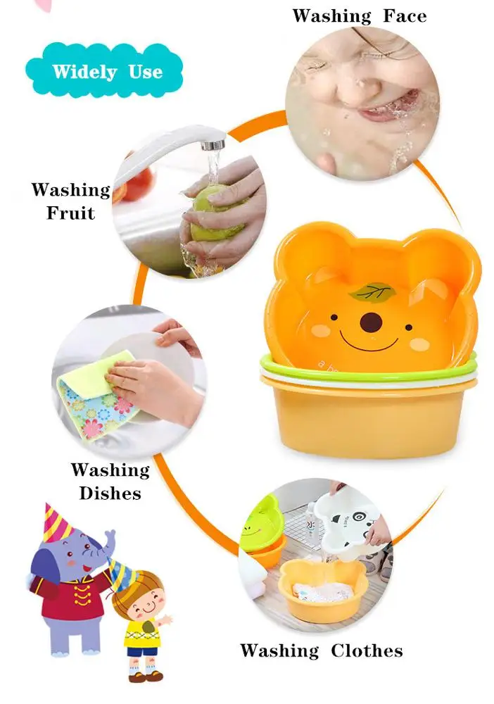 Competitive Price  Face Hand Foot Wash Basins Plastic wash sink Basin Baby Washbasin Hand Wash Basin Pp Washbowl