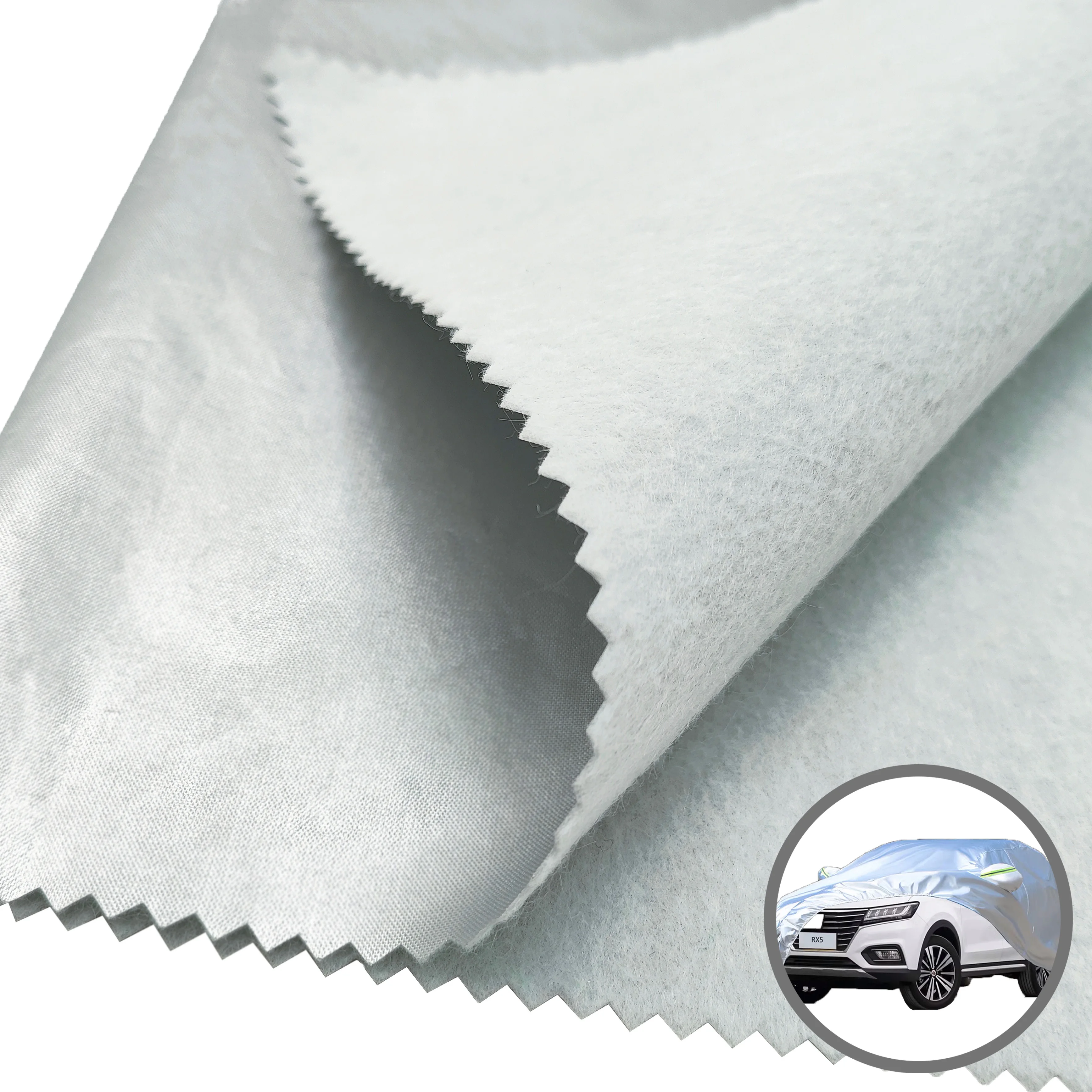 210T 90g Cotton-Like TPU Three-in-One Waterproof Composited Polyester Taffeta fabric for Air conditioning cover