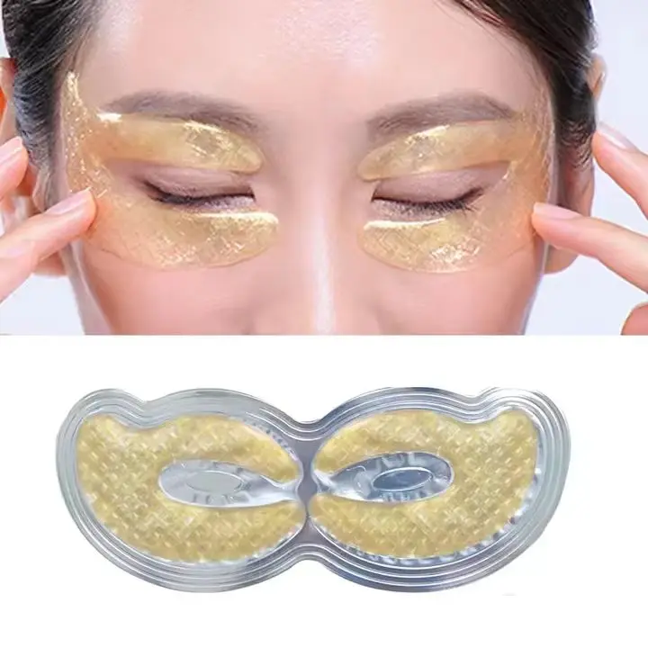 Hydrate and Brighten Your Eye Area Best Collagen Hydrogel Eye Mask Saturated with Hyaluronic Acid
