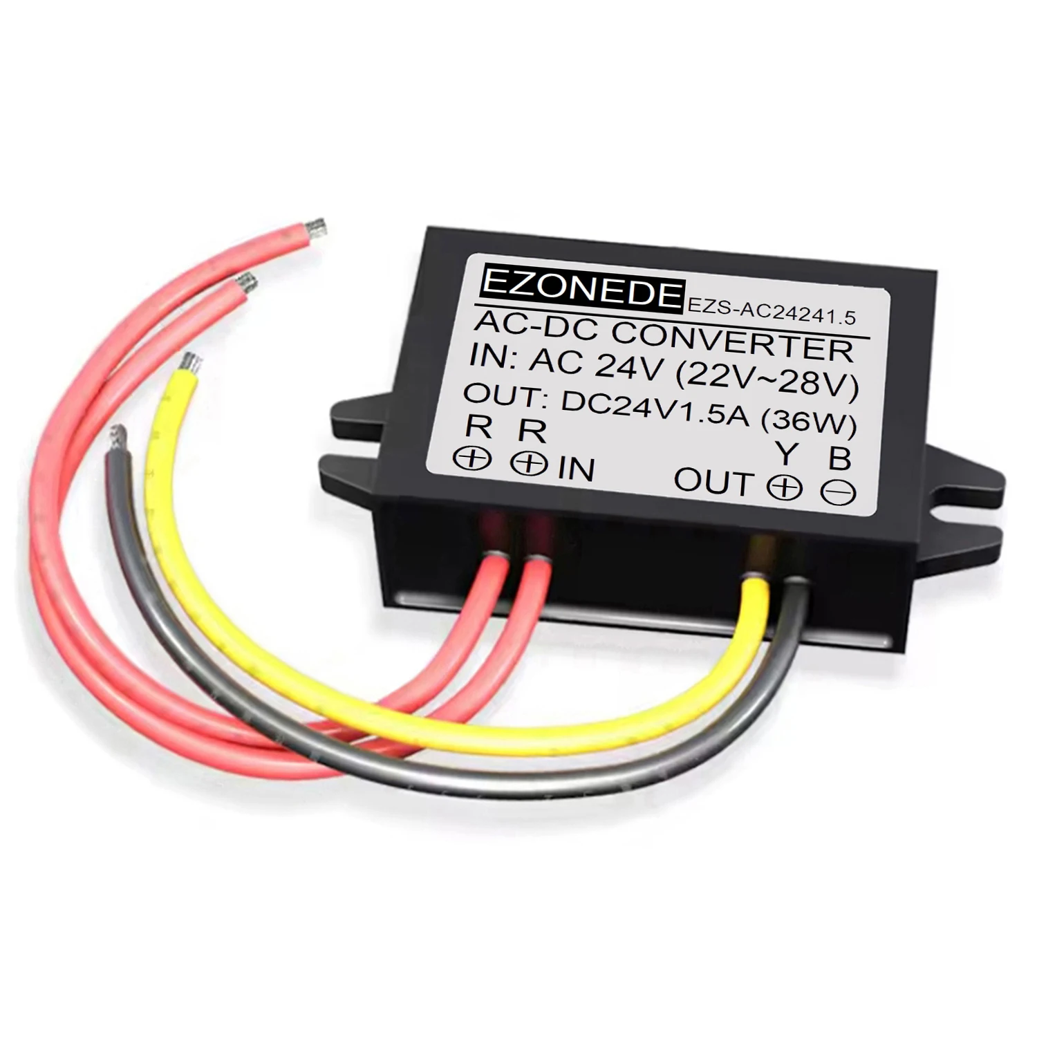 AC-DC Converter AC 24V to DC 24V 1.5A 36W Step Down Buck Module AC22-28V to DC24V Transformer AC/DC Power Supply Module
