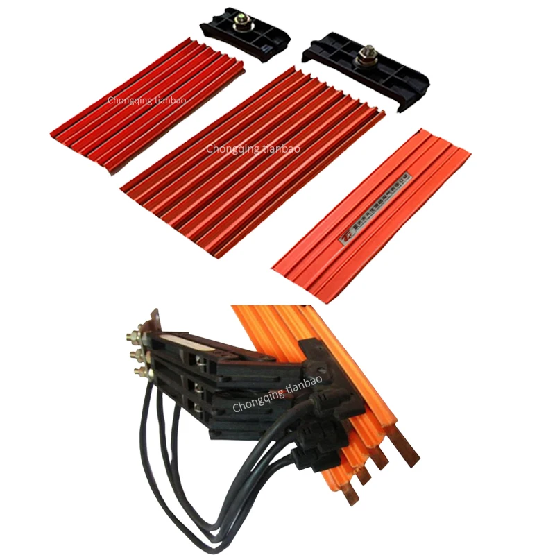 Hot Sale 100A Seamless Crane Conductor Rail & Crane Flexible Busbar