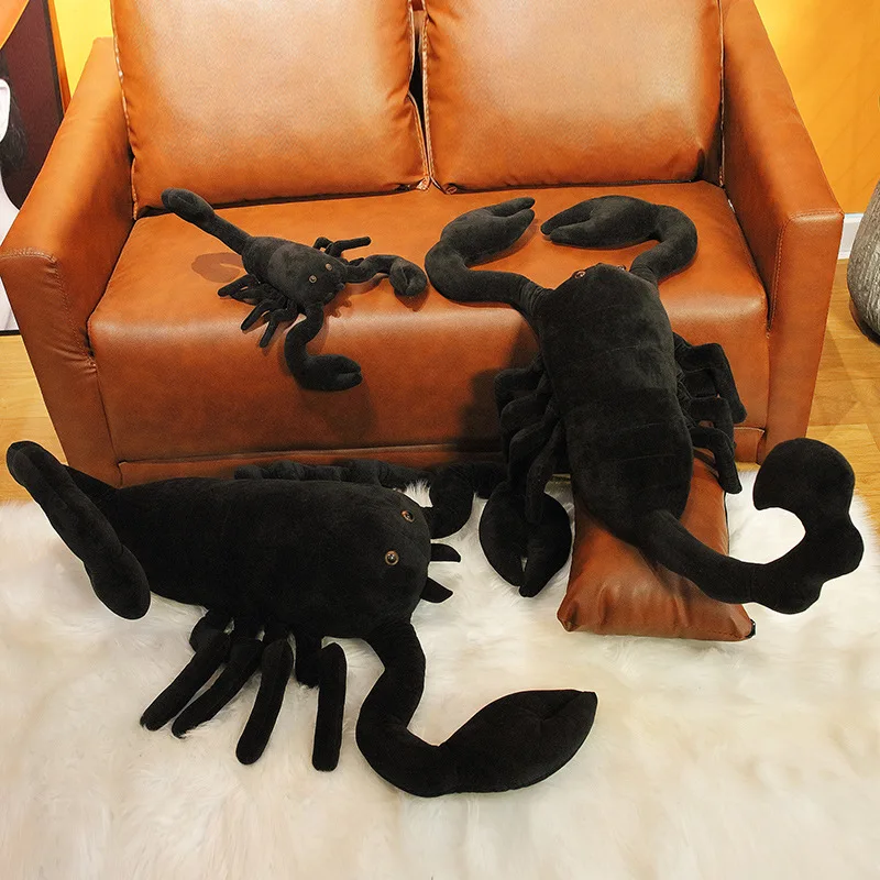 Cute Stuffed Scorpion Toy Gift for Kids Children Birthday Halloween Christmas and Home Decor