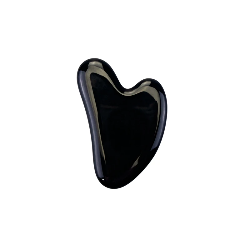 100% Natural Scraping Massage Face Gua Sha Jade Massage Tool Amethyst Gua Sha