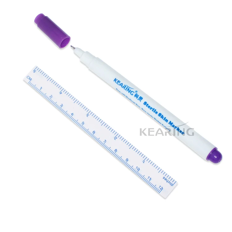 Kearing 0.5mm fine tip sterile Ink based on gentian violet skin marker SM05