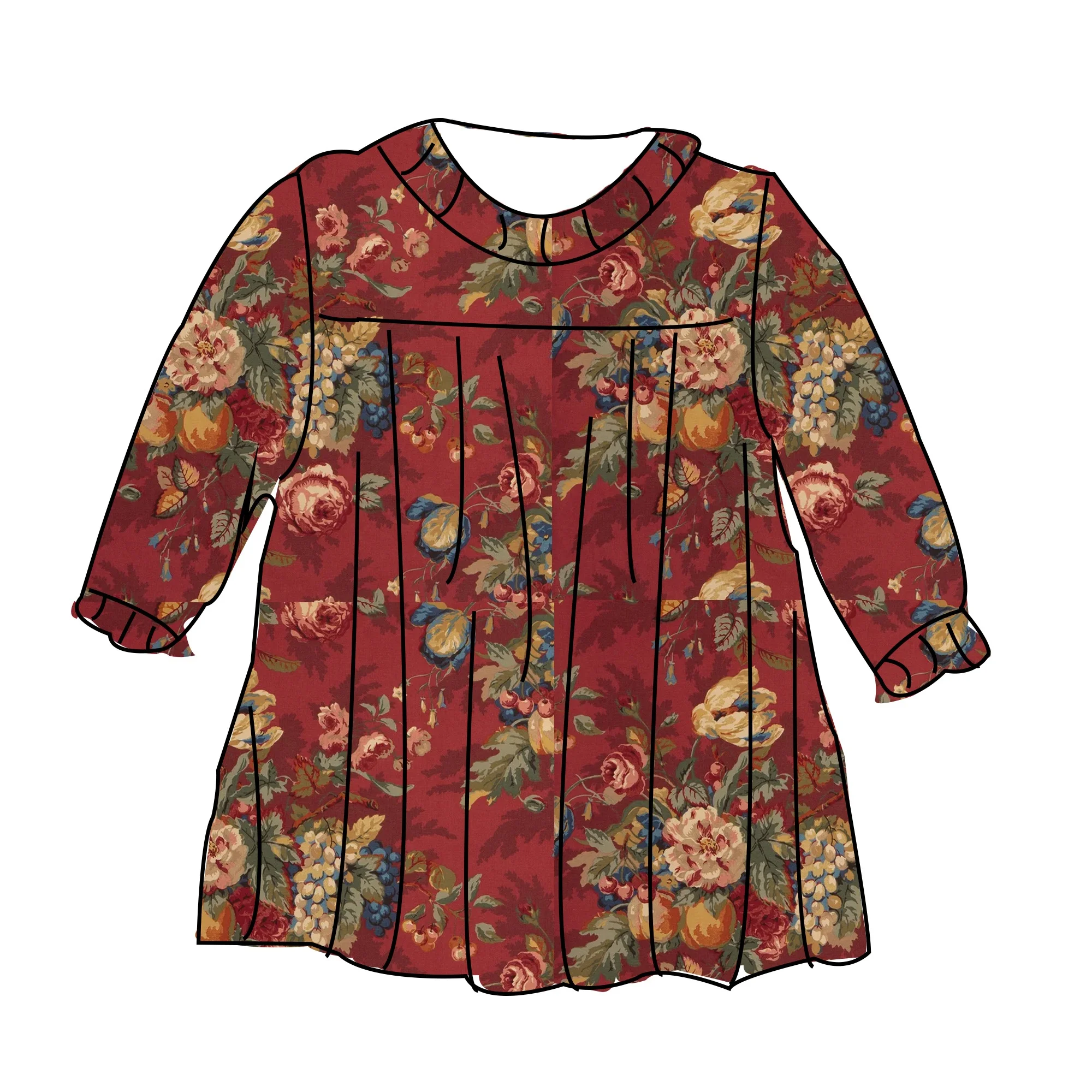 baby girls fashion short long sleeves dress children clothing kids clothes for 12 years old order smocked dresses for girls