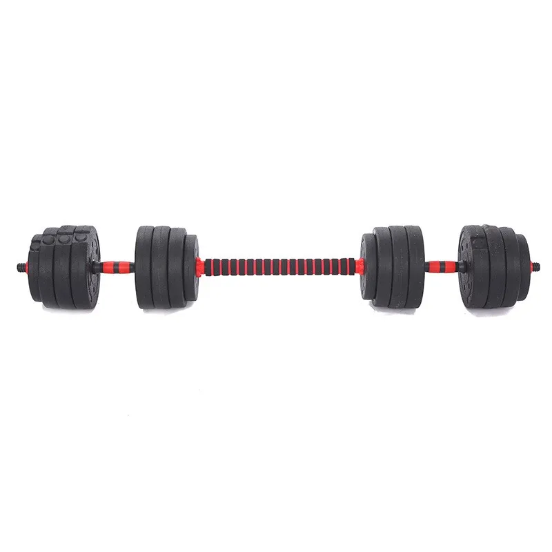 10/20/30/40 KG Gym Cheap Adjustable Dumbbell Set Plastic Cement Dumbbells for Exercise