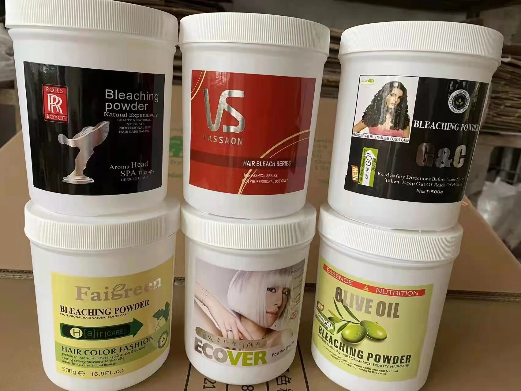 Hot Sale OEM/ODM Private Label Hair Bleach Powder 450g No Damage Dyeing Hair Bleaching powder natural powder