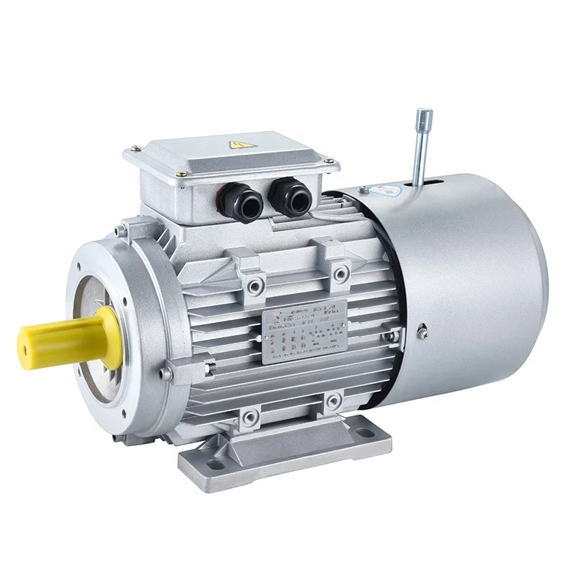 Stable Running Y2EJ AC Three Phase Aluminium Brake Motor B3 YEJ Electric Motor For Marine Equipment