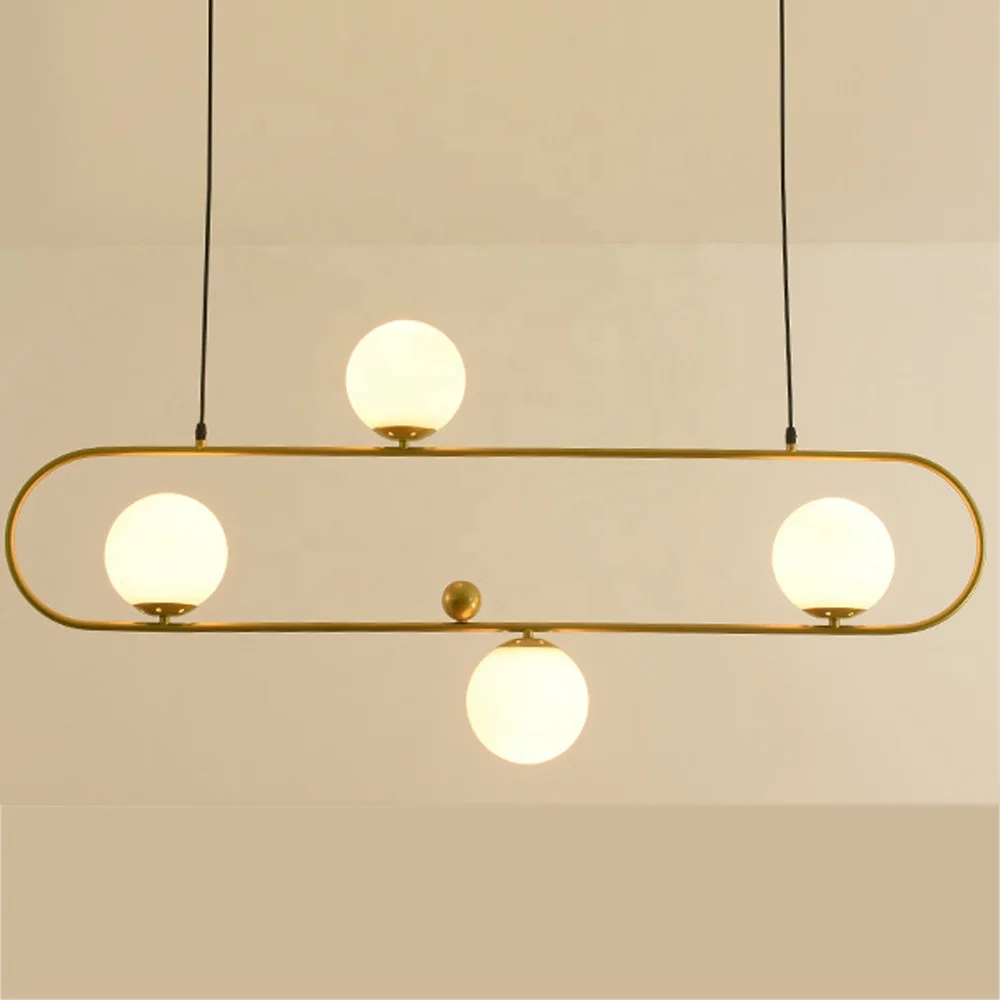 Nordic Pendant Lights decor hanging Lamp With Glass Ball Indoor Lighting For Bedroom Kitchen Bar