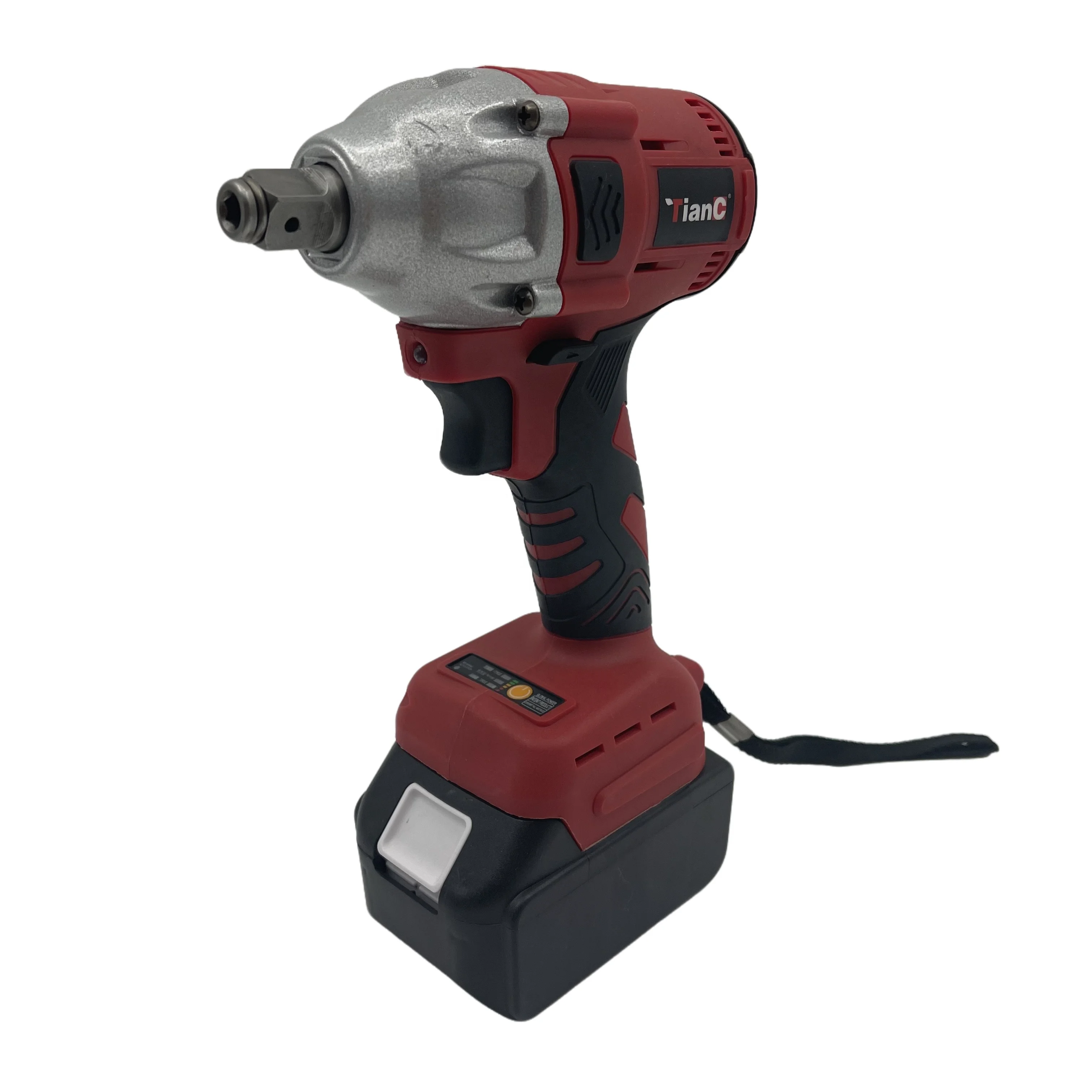 Long Working Time Cordless Impact Wrench Brushless Power Wrench Cordless Impact Portable Impact Wrench