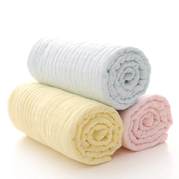 baby bamboo muslin swaddle blanket for newborns soft gauze muslin baby blankets