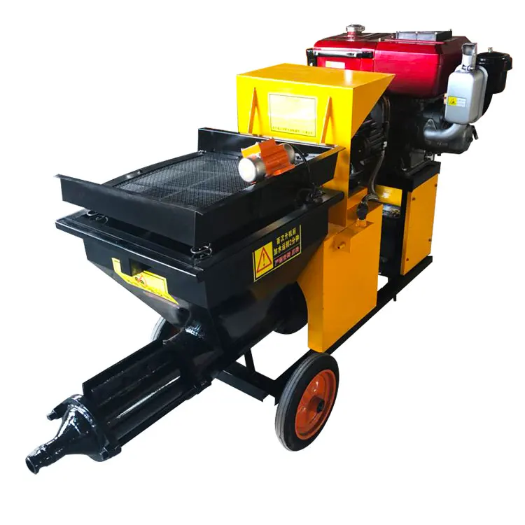 Cement Spray Machine Mortar Concrete Stucco Plaster Cement Mortar Spray