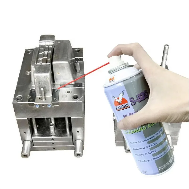 S-520 Strong descaling agent of mould  industry mould cleaning aerosol residue stain cleaning 450m  rust remover for molds
