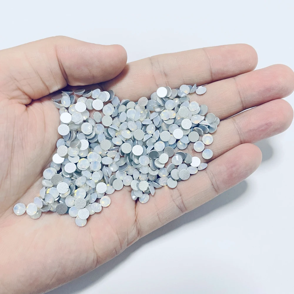 Rhinestones Dresses Stone Glass Womens Shoes Opal Crystal Yiwu Factory Low Non Hot Fix Pink Whole Sale Market 2 Bag 12 Lead Free