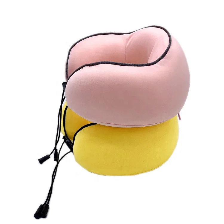 Customized Factory Price Cheap Wholesale Cervical Pillows Memory Foam U Shape Neck Travel Pillow Nap Pillow