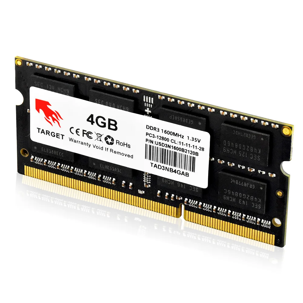 Оперативная память DDR3 DDR 3 4 ГБ 8 1333 МГц SODIMM UDIMM для