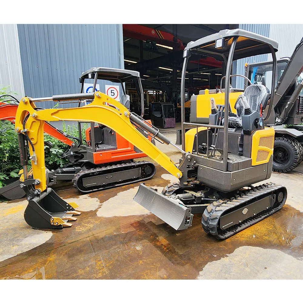 Chinese Excavator 3.5 Ton EPA Kubota Engine Digger Farm Small Excavators 1 Ton 2 Tons Machine Prices Mini Excavator