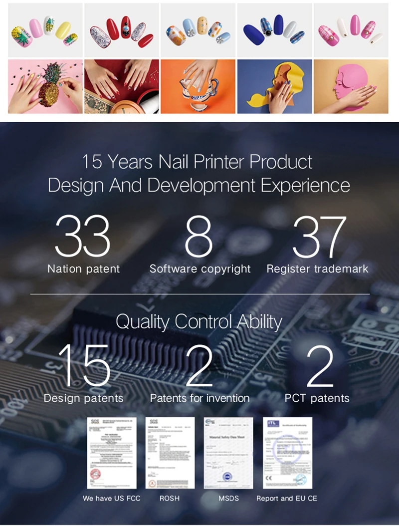 5 finger nail printer machine in india nail painting machine 3d nail printer equipment