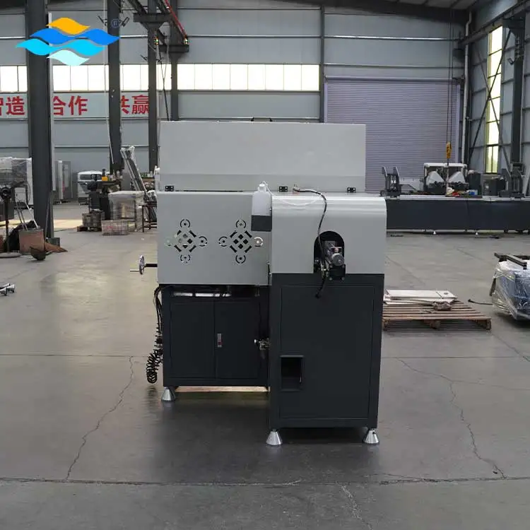 Aluminum window door automatic corner cleat cutting machine/Hisena CNC