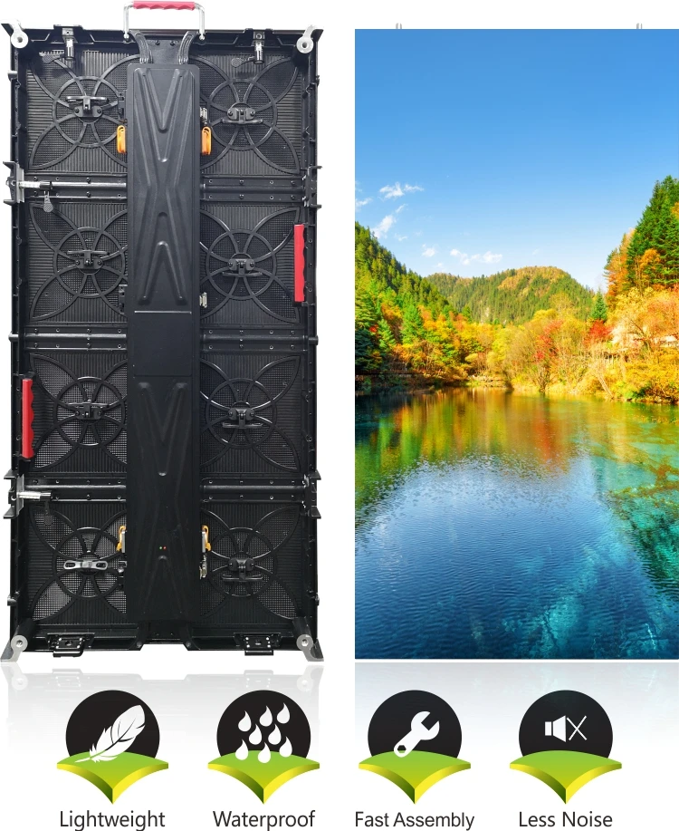 
P3.91 Indoor and outdoor rental led display Screen P3 P4 P3.91 P4.81 outdoor waterproof p3 led screen panel 