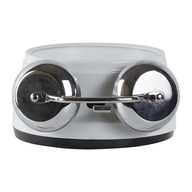 iMSH TB12003 Quartz analog clocks metal twin bell alarm clock wecker despertador desktop bedside bell custom alarm clock