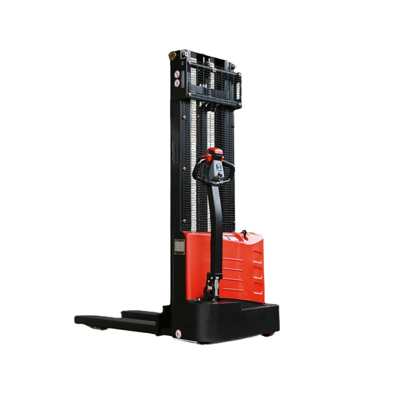 Electric pallet stacker forklift 2000kg 1.5ton hydraulic lifting semi electric stacker