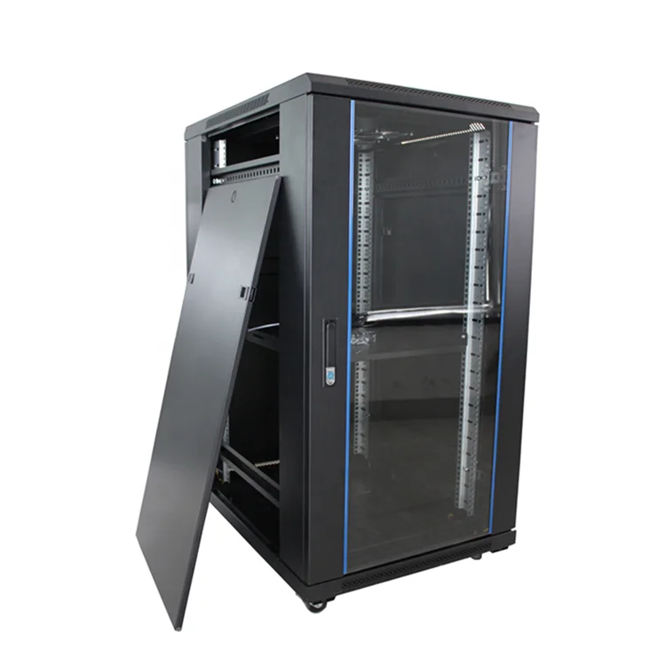 19' Best Price DDF Waterproof Floor Standing  32U 37U Network Server Rack Cabinet 22U 27U 42U 47U