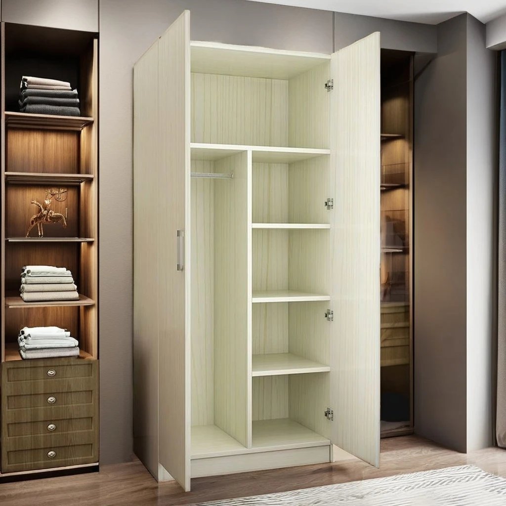 Современная домашняя мебель оптовая продажа с фабрики шкаф для одежды спальни панель хранения модный деревянный