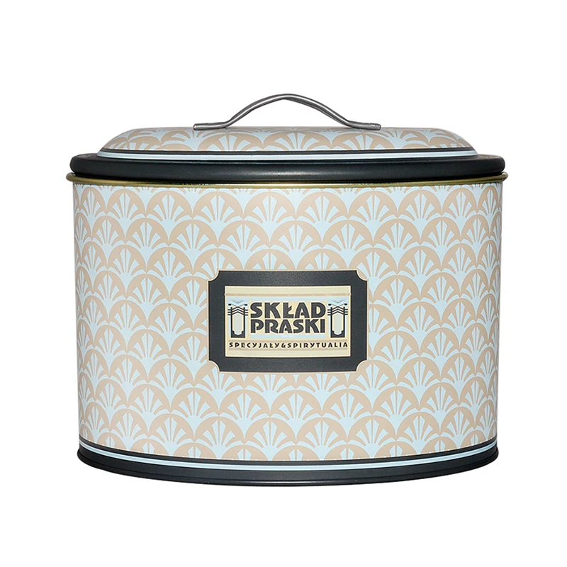 Custom Food Grade Tin Cans Oval Metal Biscuit Boxes Recyclable Sweet Candy Cake Chocolate Tin Box For Cookies