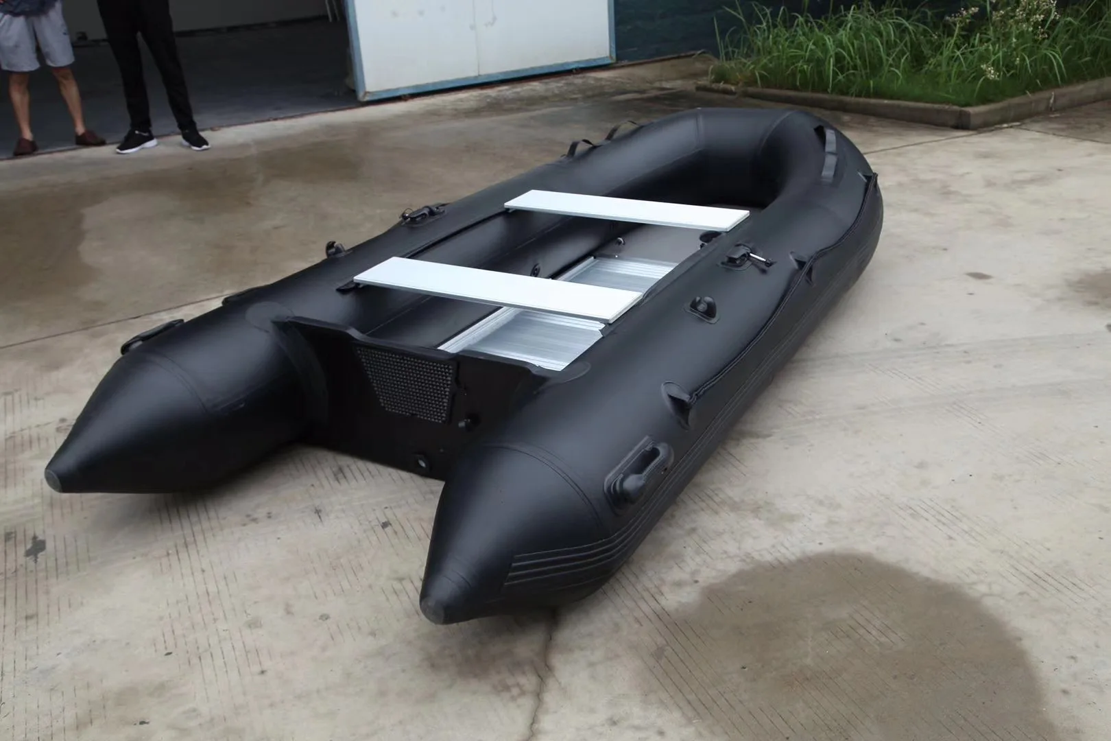 Dinghy boats, 3-4 person, inflatable fishing kayak raft sport boat