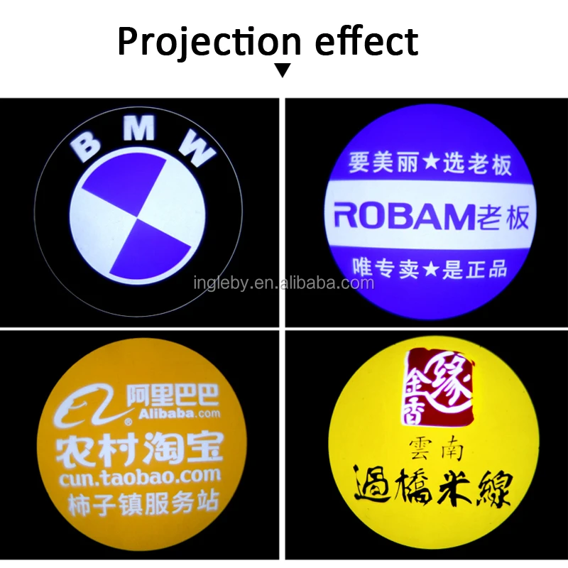 
Hot selling 30w LED waterproof logo projector customized gobo light 