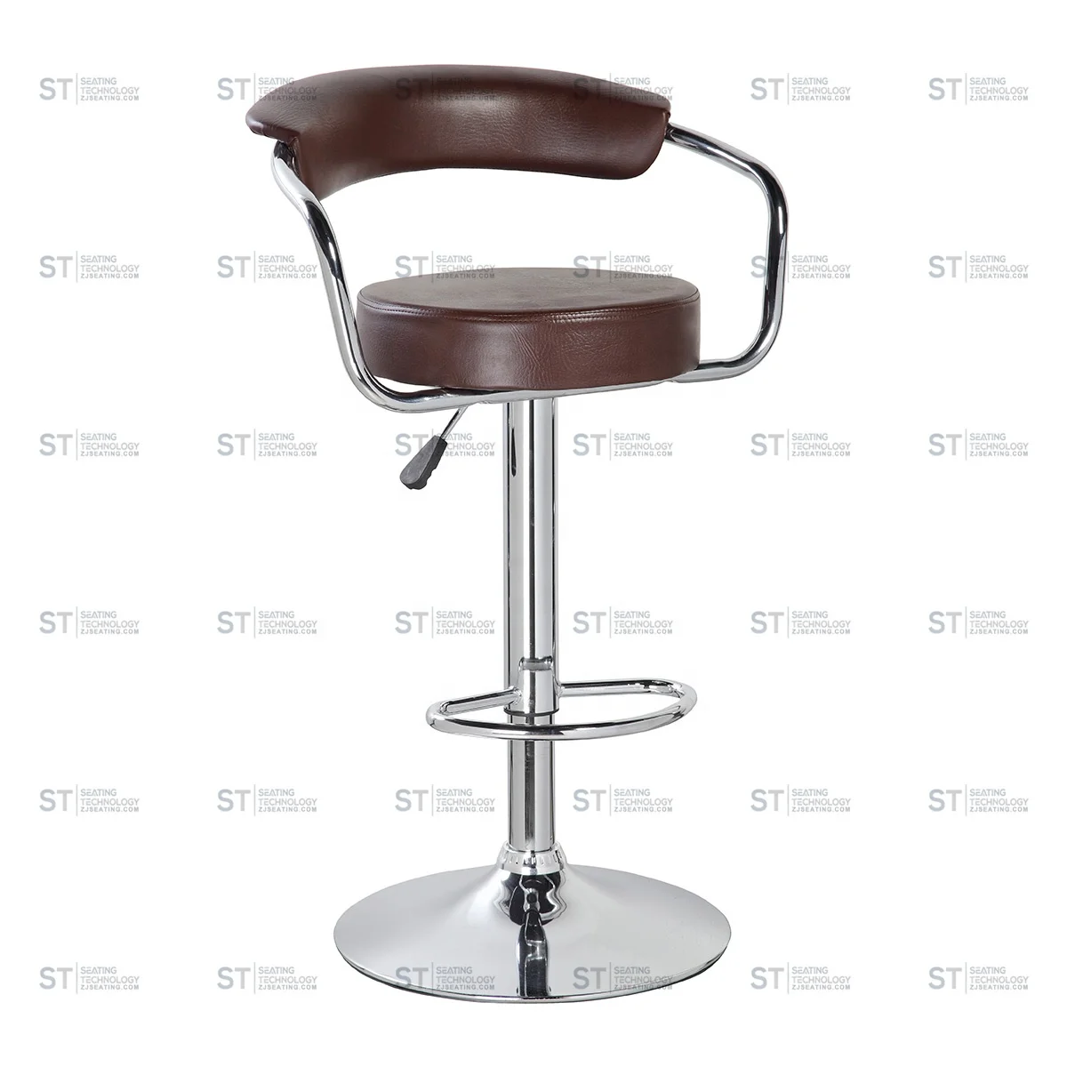 Новая фабричная ультра-дешевая оптовая цена из искусственной кожи ST 5009 современная кухня для стула барные стулья