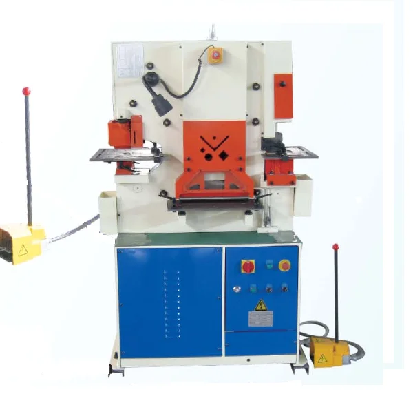 Single Cylinder Hydraulic Iron worker 15KS universal shear