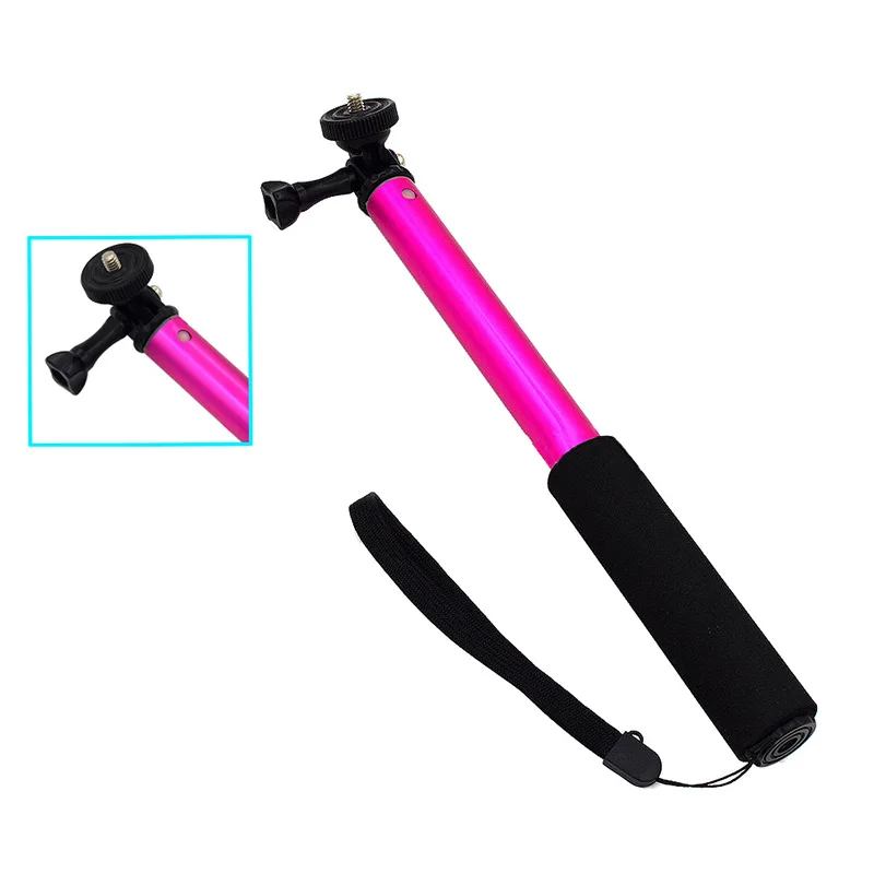 Новая алюминиевая пена для камеры GoPro селфи палка камера монопод для GoPro Hero 6 5 4 3 и смартфона
