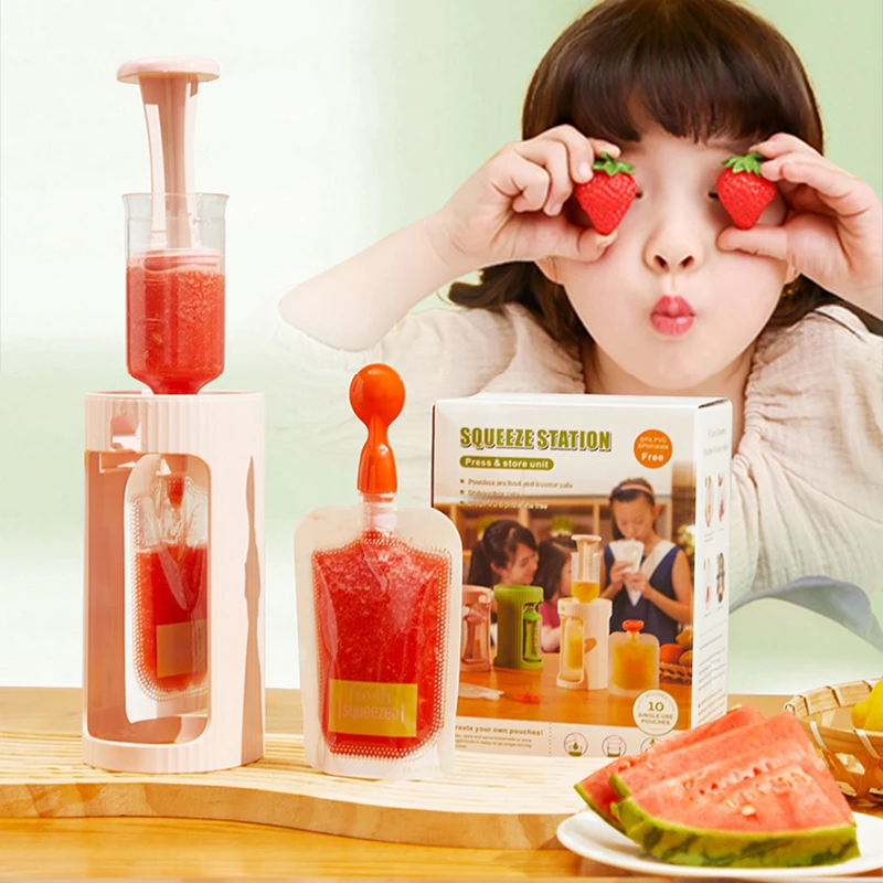 Бытовая ручная выжималка для детского питания