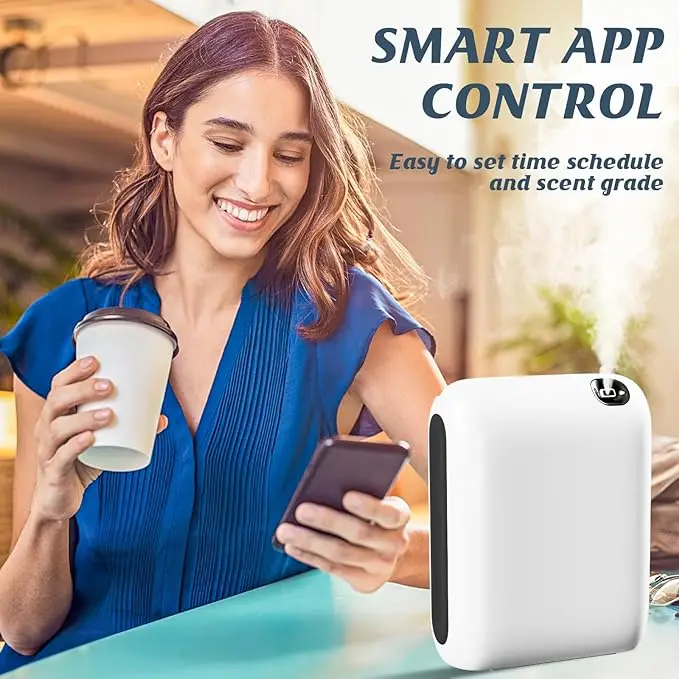 Wall Mounted Mini Smart Long Battery Life 200ML Essential Oil OV-2 Factory Direct Sale Scent Aroma Diffuser Machine