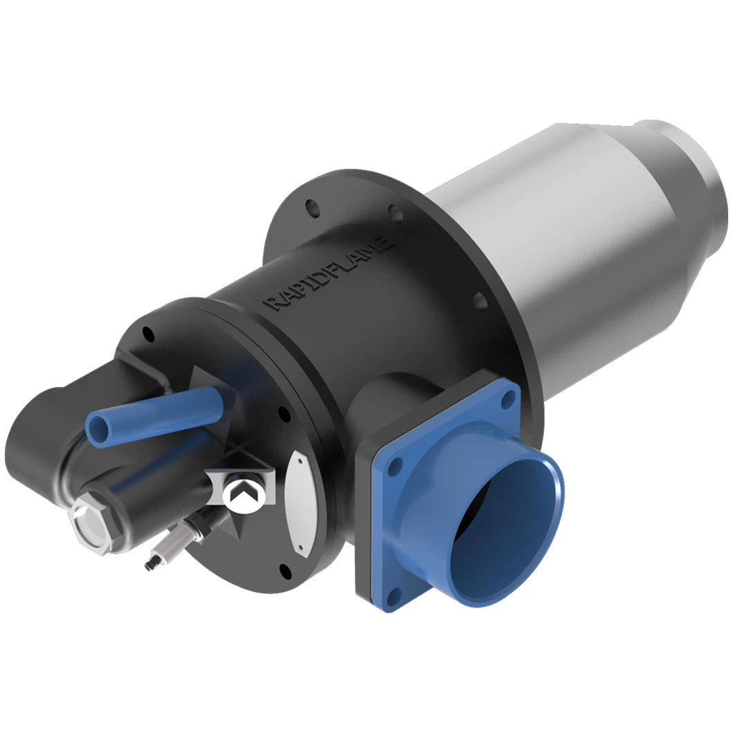 Series of high speed low nitrogen burners for steel industrial gas furnaces for heat treatment